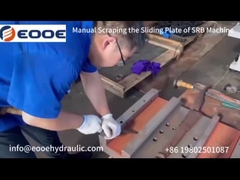 Υδραυλικό κύλινδρο Skiving Roller Burnishing Machine Διπλή περιστροφή 2500mm μήκος