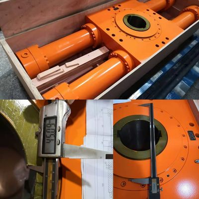 Επεξεργασμένο Gear Rack Steel Mill Υδραυλικό κύλινδρο 16.5Mpa με 21 δόντια ταχυτήτων