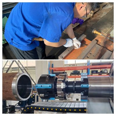 Ra 0,04 Ακατέργαστη μηχανή καψίματος κυλίνδρων skiving με κινητήρα σπινδέλου SIEMENS