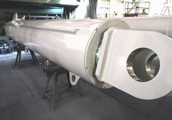 luffing Προσαρμοσμένος υδραυλικός κύλινδρος μονό / διπλό κύλινδρο έμβολο