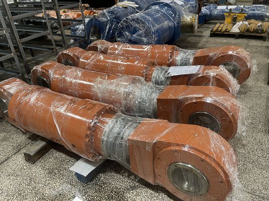35Mpa Δοκιμαστική πίεση Υδραυλικός κύλινδρος με σφραγίδα Merkel