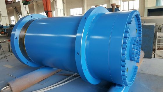 Ανύψωση μεσαίου κυλίνδρου με διάμετρο 750 mm