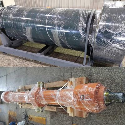 21 MPa Εργασιακή πίεση Σιδηροτροφείο 27SiMn Κύλινδρο σωλήνα Υδραυλικά κύλινδροι βαρέος φόρτος