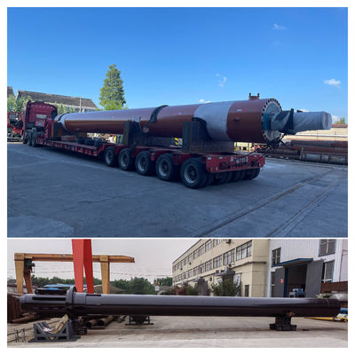 Σκληρή κατασκευή υδραυλικός κύλινδρος χρωμοειδής επικάλυψη αυτοδιευθυνόμενη αντιστροφή