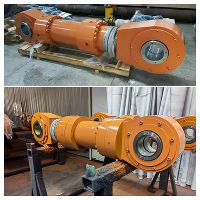 Υδραυλικός κυλίνδρος κυλίνδρου Sa 2.5 με υλικό ράβδου έμβολο Q345B