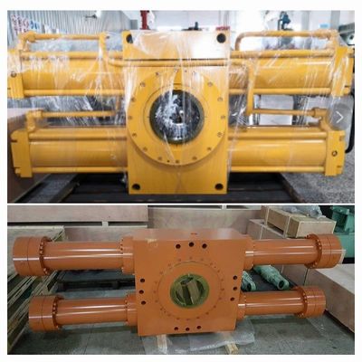 HFC46 Υδραυλικός κύλινδρος μεσαίας ταχύτητας 13Mpa με γωνία περιστροφής 180°